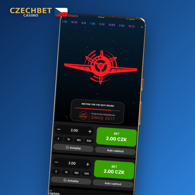 Živý chat hráčů během hry Aviator v Czechbet Casino v reálném čase