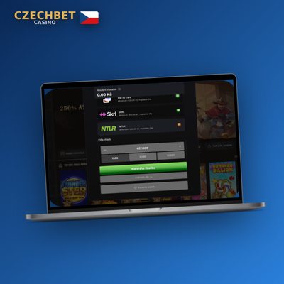 Bankovní převod jako metoda vkladu vyšších částek v Czechbet Casino
