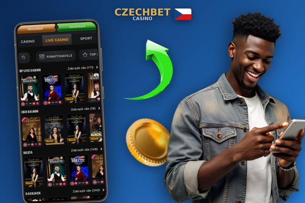 Profesionální krupiérka u ruletového stolu v živém kasinu Czechbet Casino
