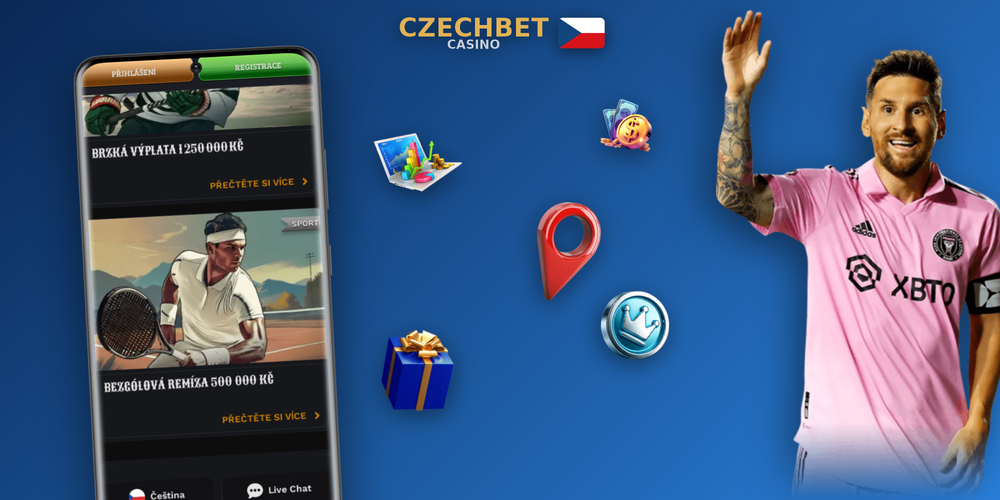 Pokladna Czechbet Casino zobrazuje upozornění na neplatný kód a kroky k nápravě