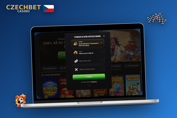 Zabezpečení účtu po registraci v Czechbet Casino pomocí dvoufaktorového ověření